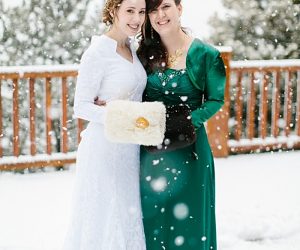 Frozen Winter Utah Mountain Wedding | Meg Ruth Photo