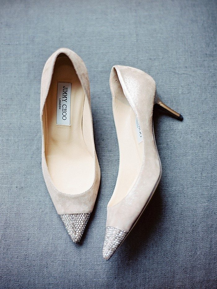 Jimmy Choo wedding shoes | Vail Wedding | Brumley and Wells photography