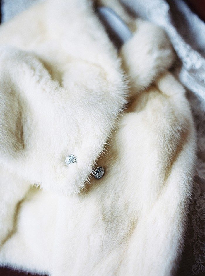 fur shrug | Vail Winter Wedding | Brumley and Wells photography