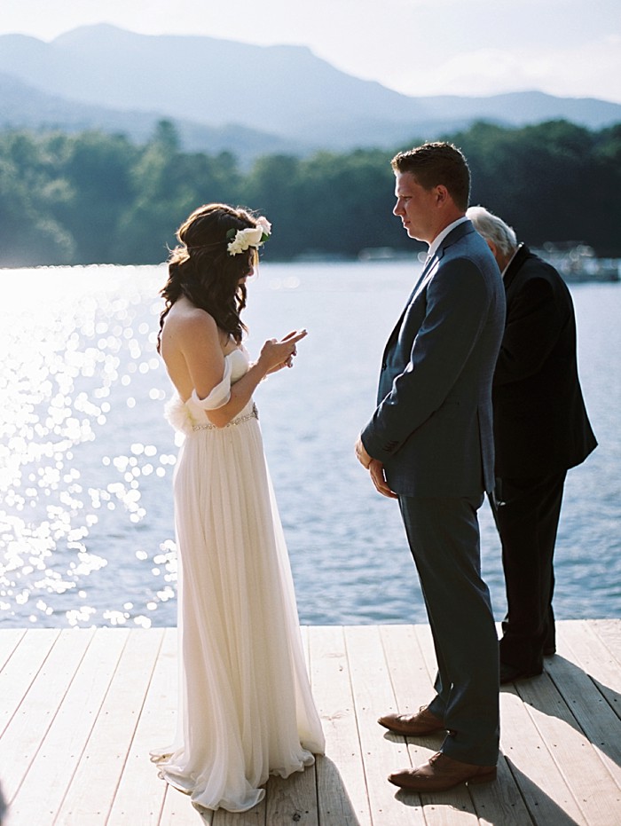 Lake Lure wedding | Jo Photo
