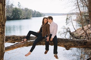 Treetop Mountain Engagement | Nicole Colwell Photography