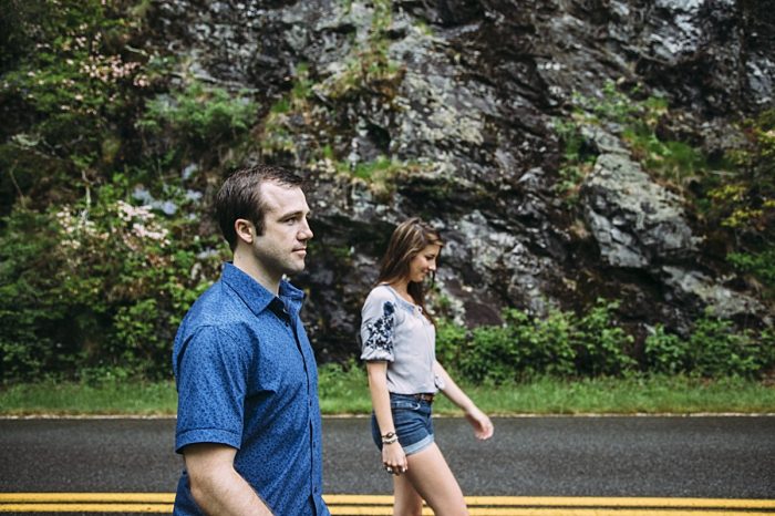 Blue Ridge Parkway Engagement | Fox and Owl