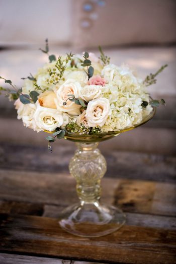 Rustic and Romantic Park City Wedding | floral centerpiece | Pepper Nix Photography