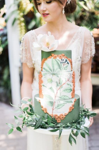 Botanical Wedding Cake