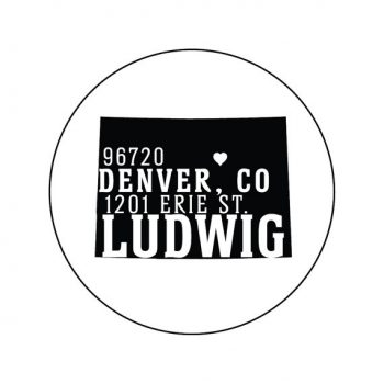 Wedding stamp | Colorado State Address