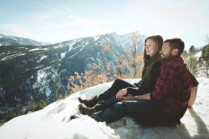 Aspen Colorado Engagement | Mallory + Justin Photography