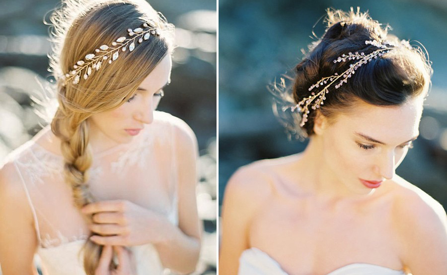 7 Stunning Hairpieces for Stylish Mountain Brides