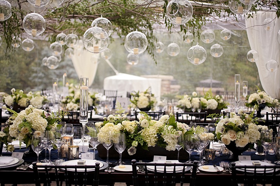 bubble wedding decor | Park City Utah Wedding | Pepper Nix Photography