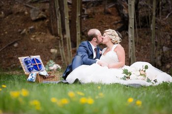 Watercolor Wedding Inspiration | Nordic Center Breckenridge Colorado | Sarah Roshan Wedding Photographer