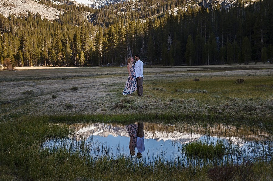 Backpacking Adventure Engagement | Bergreen Photography | Via MountainsideBride.com