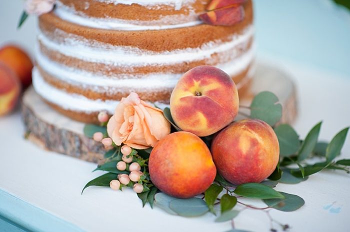 Peach Wedding Inspiration | Colby Elizabeth Photography | Via MountainsideBride.com