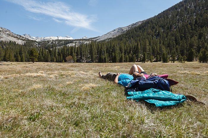 Backpacking Adventure Engagement | Bergreen Photography | Via MountainsideBride.com