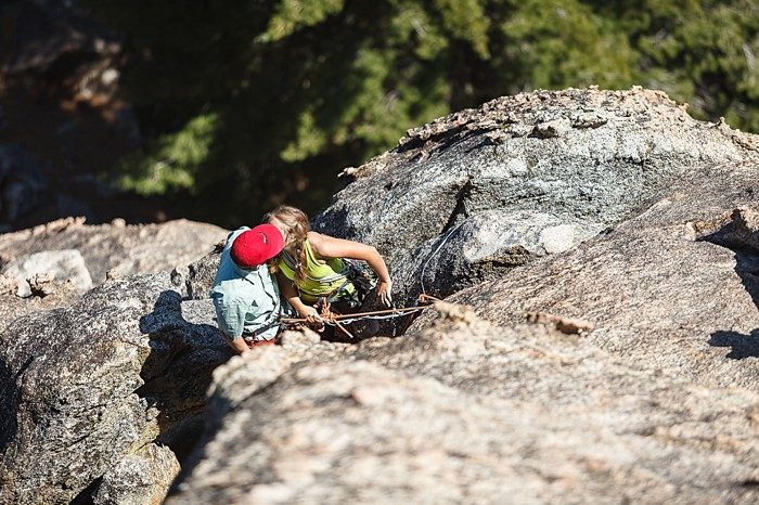 Rock Climbing Engagement | Bergreen Photography | Via MountainsideBride.com