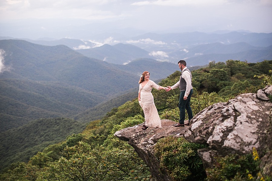 Enchanting Wedding Vow Renewal in Asheville