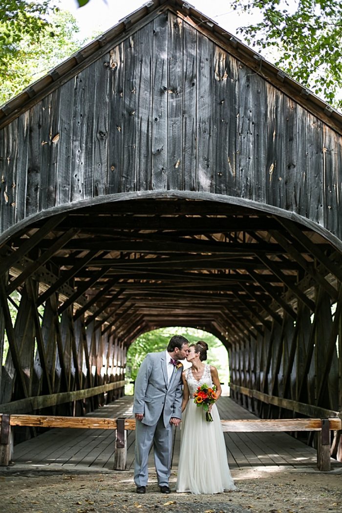 Sunday River Wedding Maine | Anne Skidmore Photography | Via MountainsideBride.com