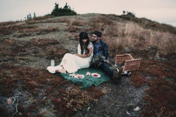 Alaska Wedding Inspiration Lauren Parker | Via MountainsideBride.com