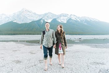 Canmore Engagement Session By Candace Berry Photography | Via MountainsideBride.com