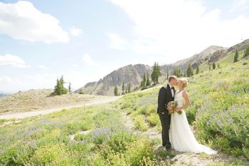 Snowbird Summer Wedding By Amber Shaw Photography | Via MountainsideBride.com