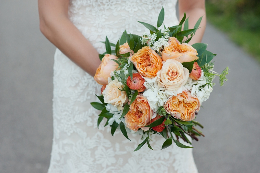 Sweet and Peachy Fernie Wedding in the Mountains