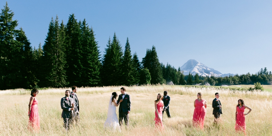 Delightful Mount Hood Barn Wedding with Stunning Mountain Views