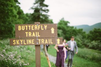 Butterfly Trail | Bald Eagle State Park Wedding | Caitlin Thomas Photography | Via MountainsideBride.com