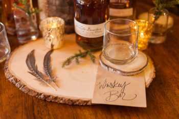 Colorado Whiskey | Breckenridge Nordic Wedding Inspiration Bergreen Photography | Via MountainsideBride.com