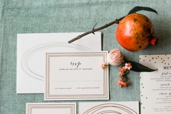 1 Stationery By Minted And Aisle Society Via MountainsideBride.com