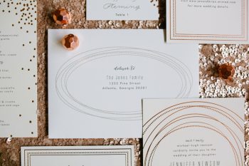 14 Stationery By Minted And Aisle Society Via MountainsideBride.com