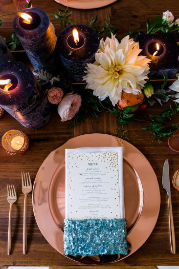 17 Tablescape By Minted And Aisle Society Via MountainsideBride.com