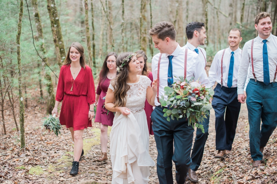 Enchanting Woodland Elopement in the Smoky Mountains