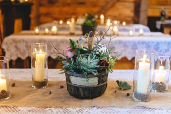 Table Decor Folk Wedding Inspiration In Asheville Krista Lajara Photography | Via MountainsideBride.com