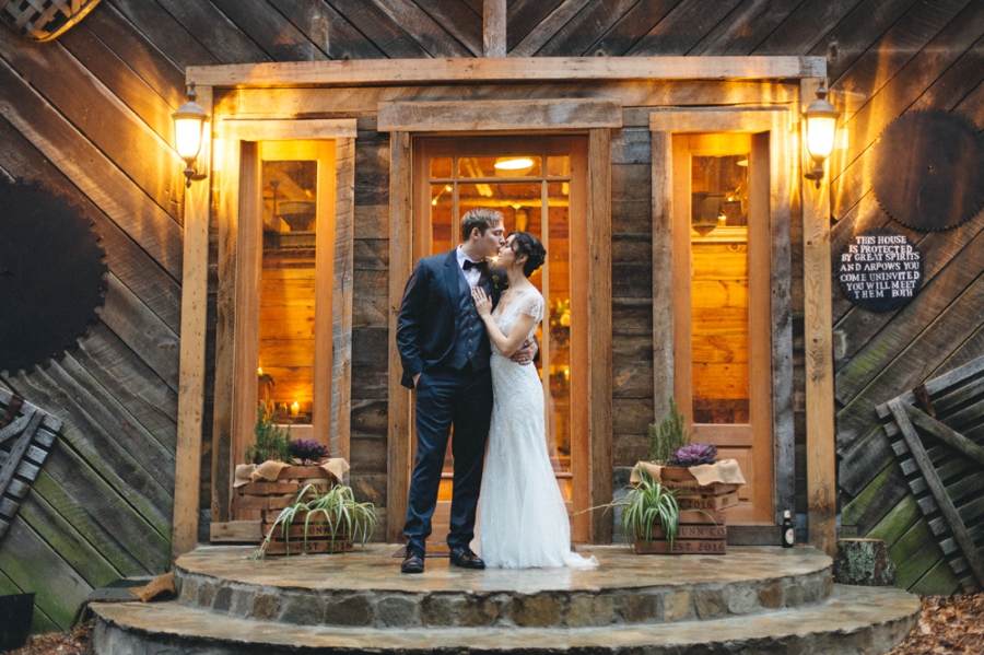 Indie Folk Mountain Wedding in Asheville’s Great Smoky Mountains