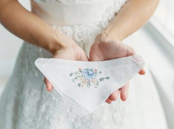 Embroidered Handkerchief | Mountain Wedding In Barboursville Virginia By JoPhoto | Via MountainsideBride.comm