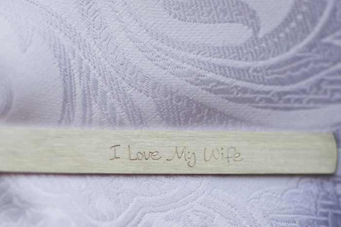 7 I Love My Wife Sign | Keystone Colorado Wedding Mathew Irving Photography | Via MountainsideBride.com