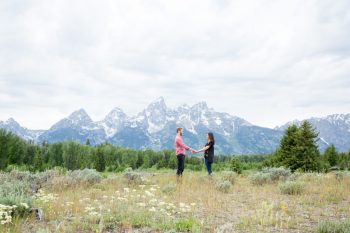10 Grand Teton National Park Wyoming Engagement | Heather Erson Photography | Via MountainsideBride.com