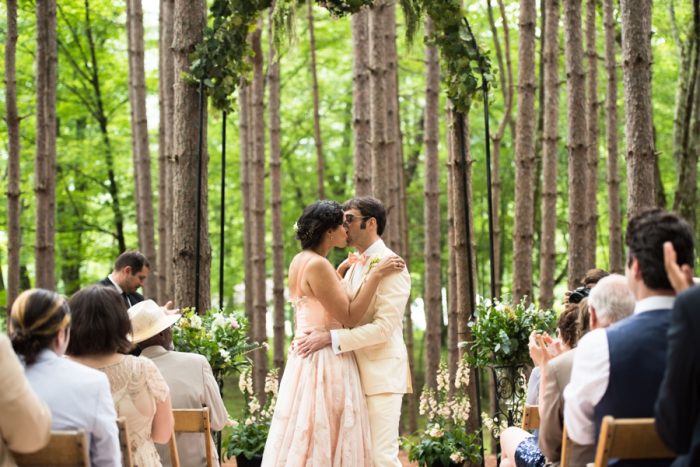 24 Catskill Wedding DIY Woodland Speakeasy | Kerri Lynne Photography | Via MountainsideBride