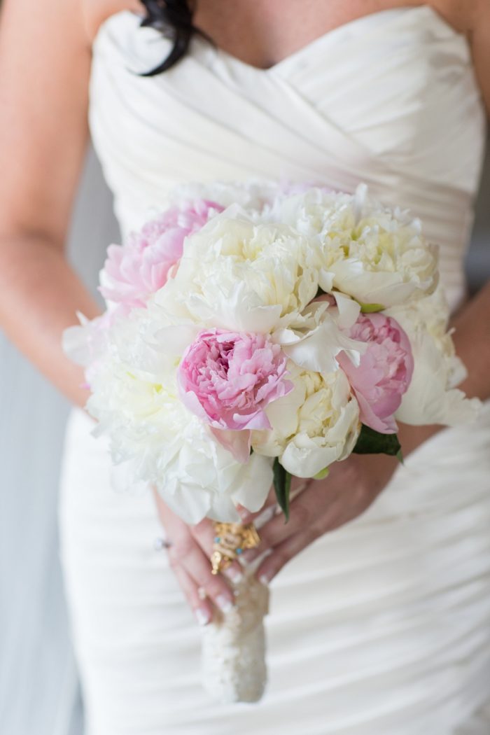 4 Asheville Event Co Peony Wedding Bouquet | Via MountainsideBride.com
