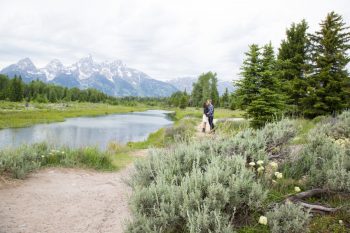 5 Grand Teton National Park Wyoming Engagement | Heather Erson Photography | Via MountainsideBride.com