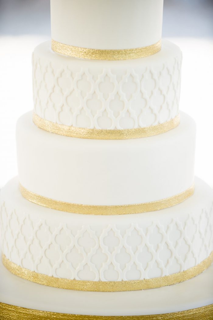 8 Asheville Event Co Wedding Cake Closeup | Via MountainsideBride.com