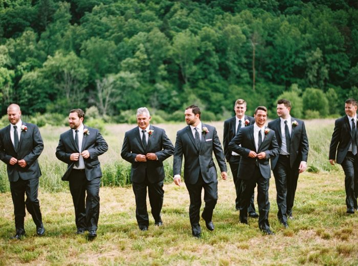Groomsmen | Pure Water Farm Wedding Tennessee | JoPhoto | Via MountainsideBride.com