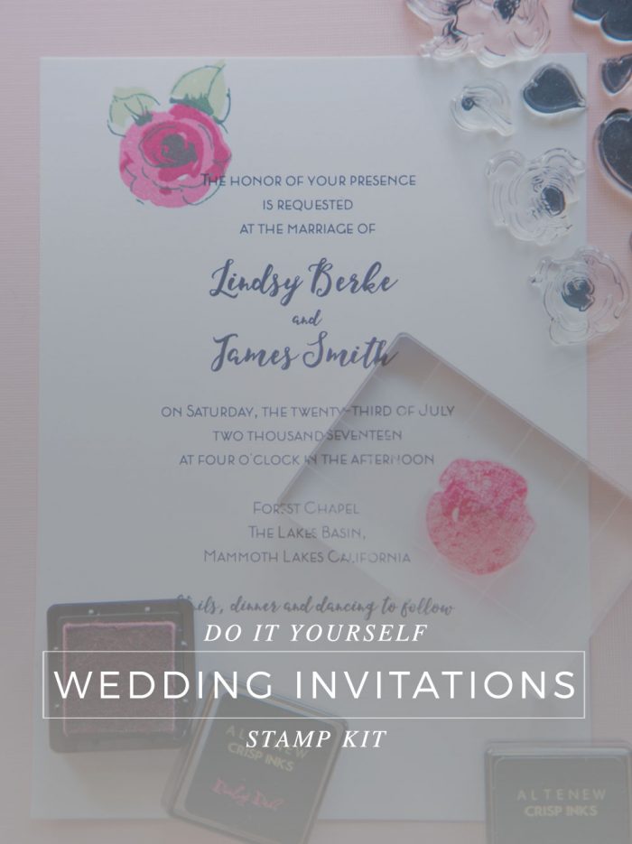 Altenew Diy Wedding Invitation Kit