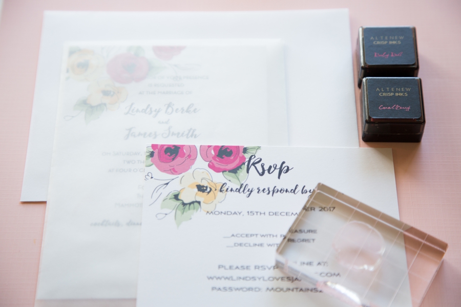 DIY Wedding Invitation Kit for Stampers