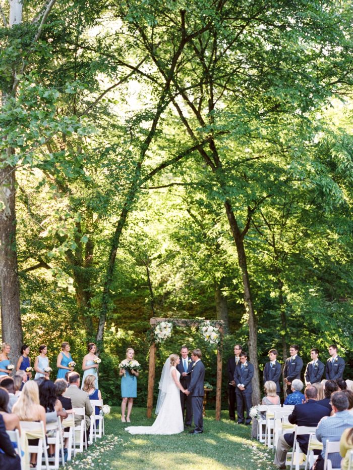 18 Ceremony Daras Garden Tennessee Wedding Jophoto Via Mountainsidebride Com