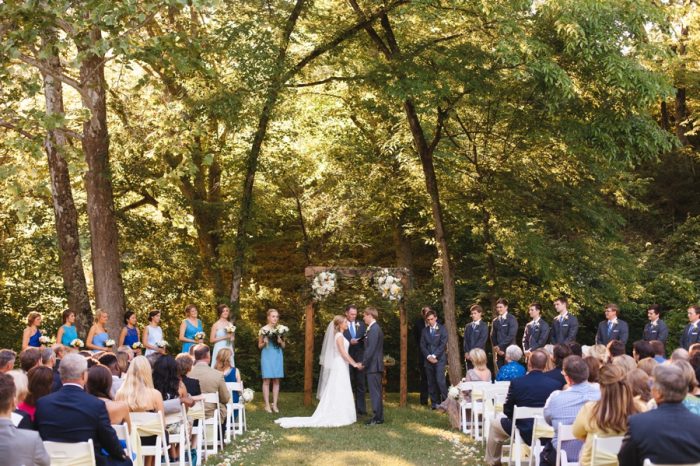 19 Ceremony Daras Garden Tennessee Wedding Jophoto Via Mountainsidebride Com