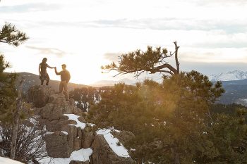 15 Boulder Colorado Winter Engagement Bergreen Photography Via Mountainsidebride Com