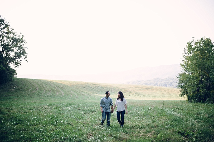 Misty and Wonderful Cades Cove Engagement