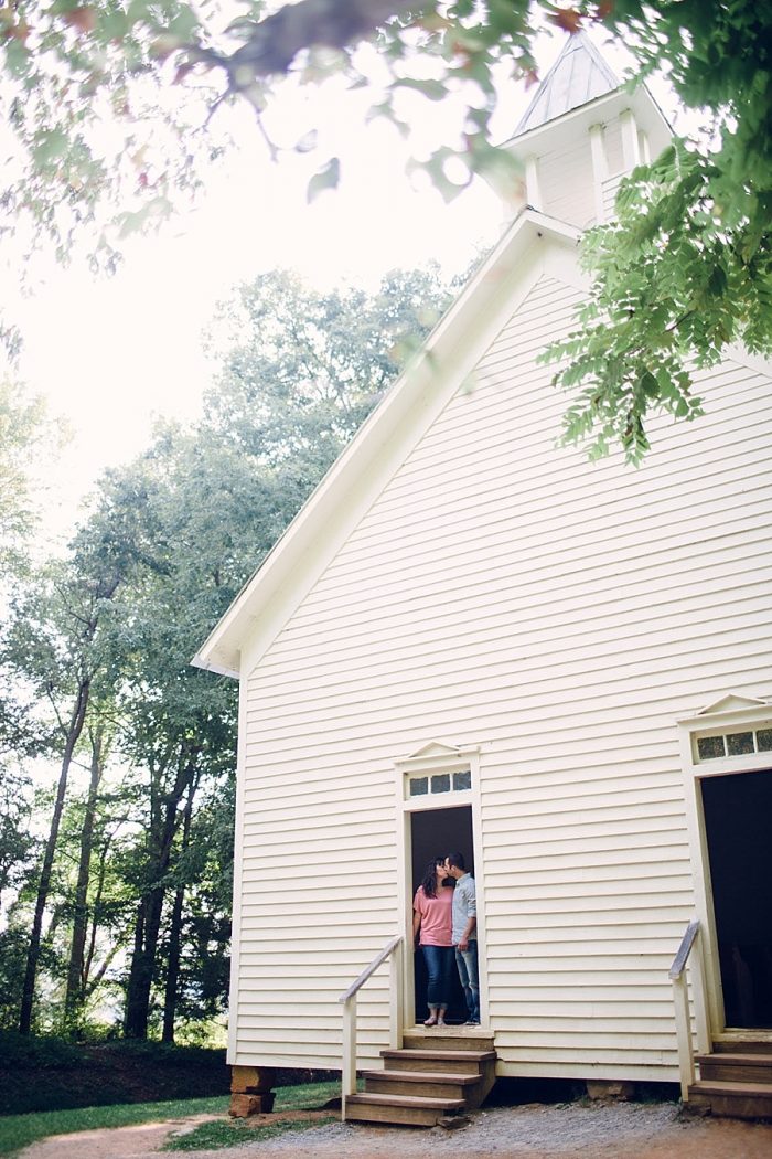 4 Cades Cove Engagement | Red Boat Photogrpahy | Via MountainsideBride