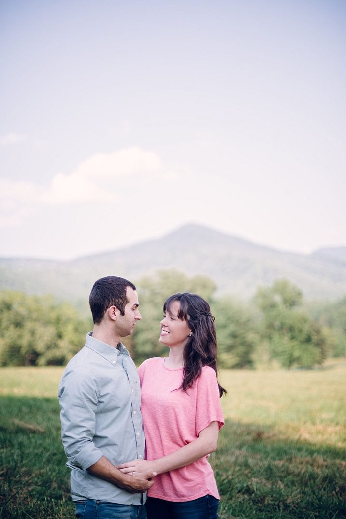 6 Cades Cove Engagement | Red Boat Photogrpahy | Via MountainsideBride