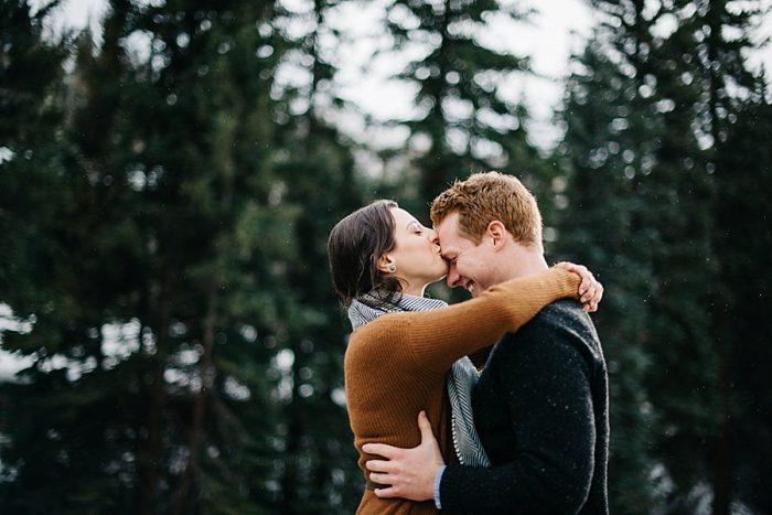 9 Vail Winter Engagement | Searching For The Light | Via MountainsideBride.com
