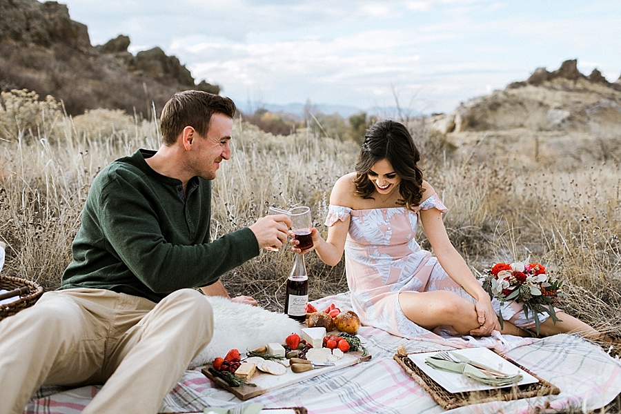 Will You Be Mine? A Valentine’s Day Inspired Proposal in the Mountains